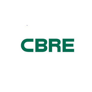 Logo CBRE, sponsor du Cercle de l'Immobilier